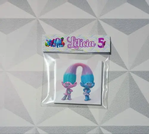 Jogo da Memória Brinde Personalizado Trolls