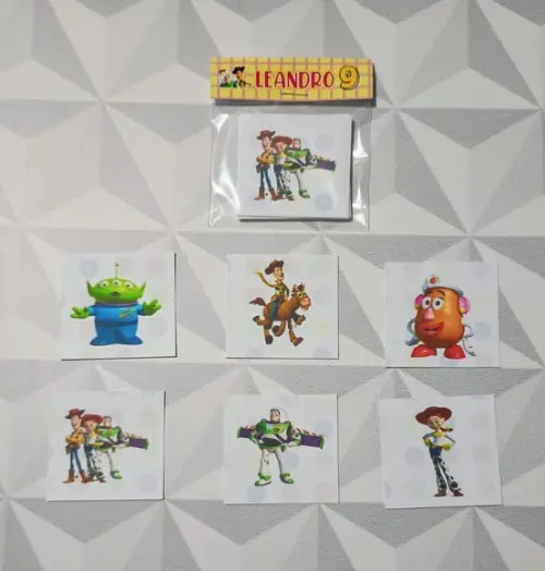 Jogo da Memória Brinde Personalizado Toy Story
