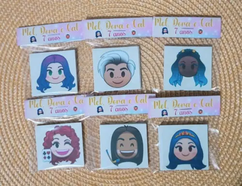 Jogo da Memória Descendentes Lembrancinha Personalizada