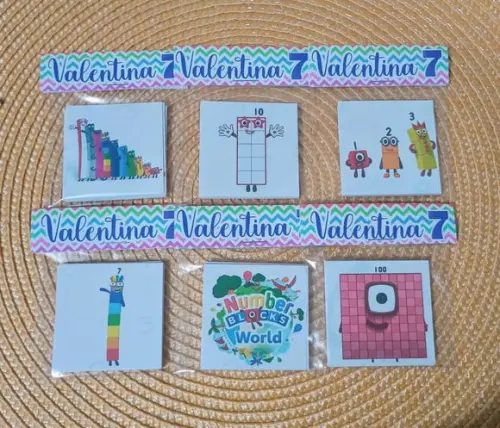 Jogo da Memória Numberblocks Brinde Personalizado