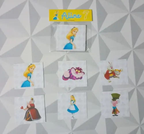Jogo da Memória Personalizado Alice no País das Maravilhas