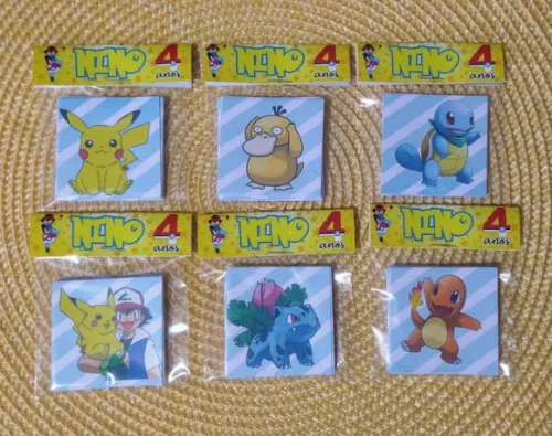 Jogo da Memória Pokemon Brinde Personalizado