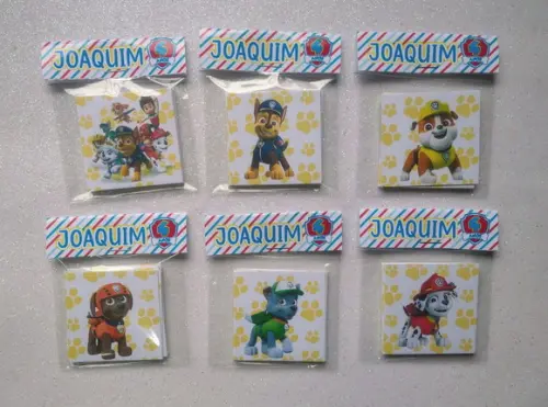 Jogo da Memória Patrulha Canina Brinde Personalizado