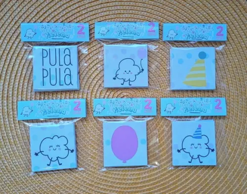 Jogo da Memória Pula Pula Pipoquinha Brinde Personalizado