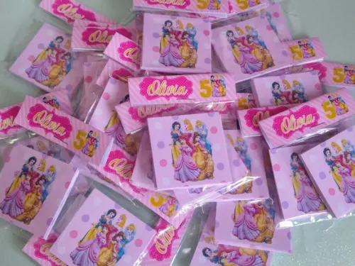 Jogo da Memória Princesas Lembrancinha Personalizada