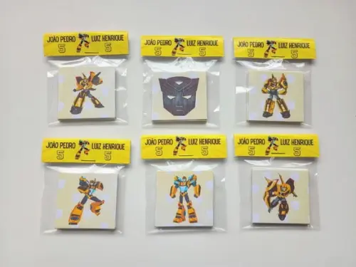 Jogo da Memória Tema Bumblebee Brinde Personalizado