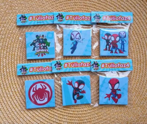 Jogo da Memória Spidey e Seus Amigos Brinde Personalizado