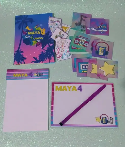 Kit 5 Brindes Aniversário Infantil - Temas Diversos