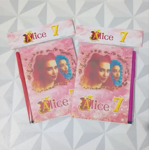 Kit 5 Brindes em 1 Lembrancinha Festa Infantil Descendentes
