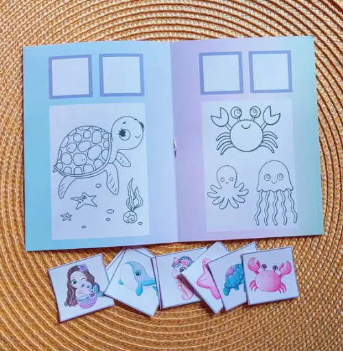 Kit 5 Brindes Aniversário Infantil - Tema Sereia