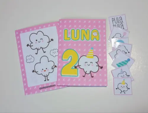 Kit 5 Brindes Infantis Lembrancinhas Pula Pipoquinha Menina
