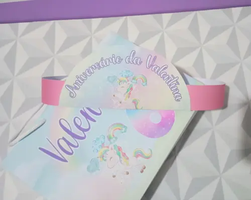 Kit Festa na Escola Personalizado Tema Unicórnio