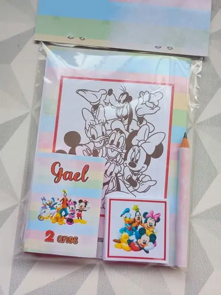 Kit Lembrancinha Festa Infantil Turma do Mickey