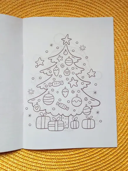 Livrinho de Colorir Lembrancinha Infantil de Natal