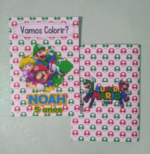 Livrinho de Colorir Personalizado - Criamos Outros Temas