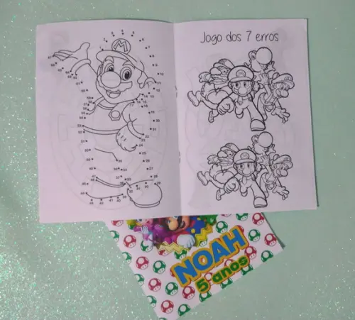 Livrinho de Colorir Personalizado - Criamos Outros Temas