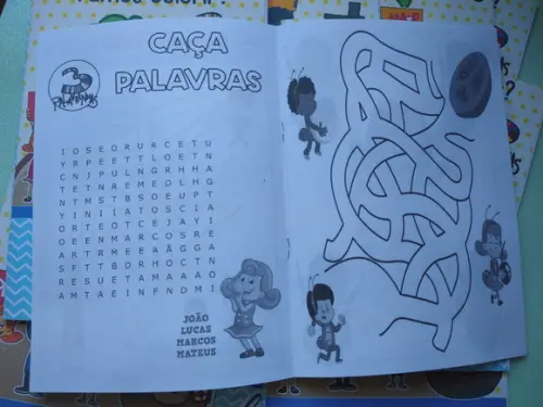 Livrinho de Colorir Personalizado - Criamos Outros Temas