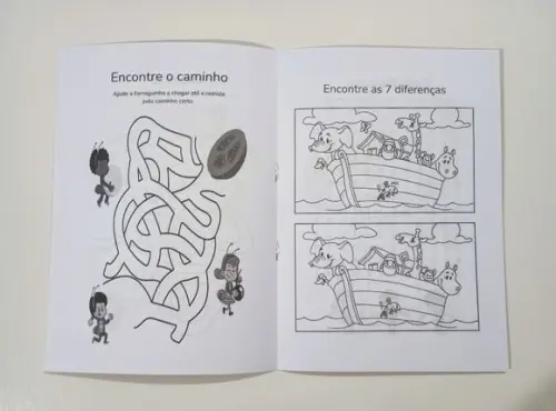 Livrinho de Colorir Três Palavrinhas
