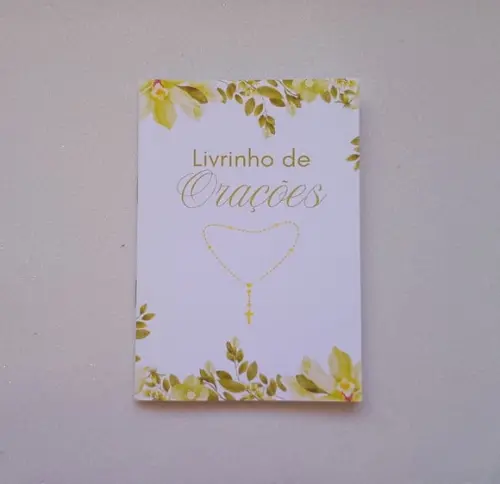 Livrinho de Orações Católicas Lembrança Personalizada