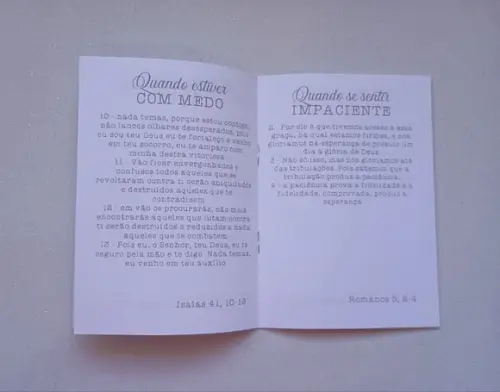Livrinho de Orações da Sabedoria Lembrança Personalizada