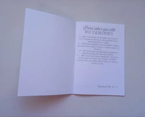 Livrinho de Orações da Sabedoria Lembrança Personalizada