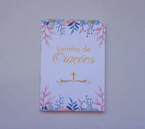 Livrinho de Orações Evangélicas Lembrança Personalizada