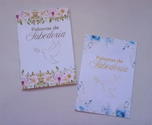 Livrinho de Orações da Sabedoria Lembrança Personalizada