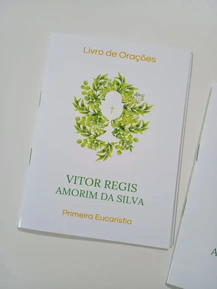 Livrinho de Orações Lembrança Primeira Eucaristia
