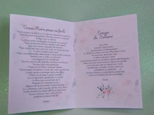 Livrinho de Orações Personalizado