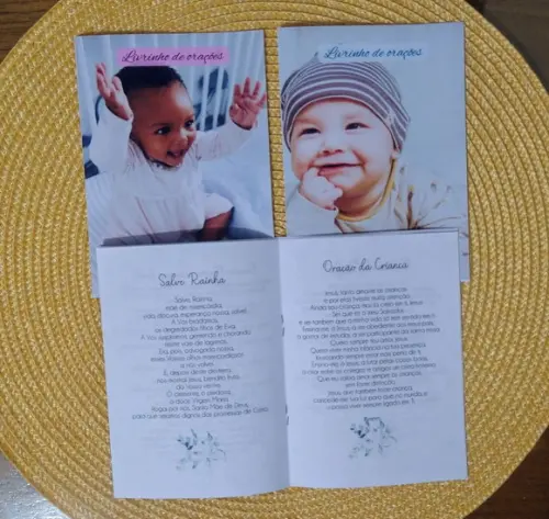Livrinho de Orações Personalizado com Foto Já Embalado