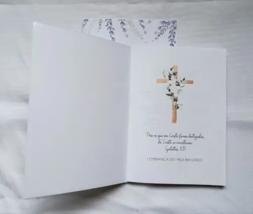 Livrinho de Orações Personalizado - Tema Lavanda Lilás