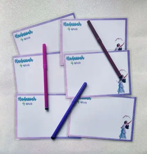 Lousa Personalizada Plastificada 15x10 Isabela Encanto