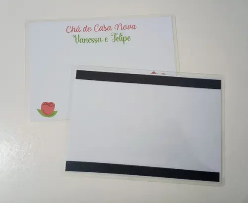 Lousa Personalizada com Imã Lembrança Chá de Panela