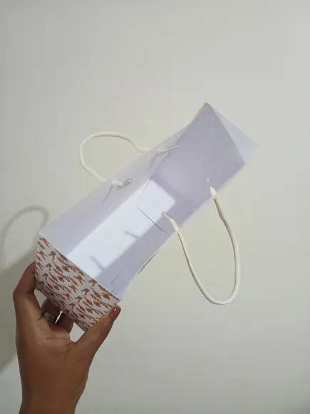 Sacola de Papel Personalizada Tema Naruto 15a x 20l