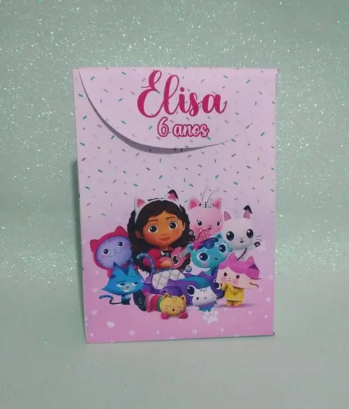 Sacolinha Personalizada Casa Mágica da Gabby