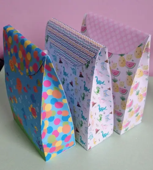 Sacolinha Moderna Personalizada - Festa Infantil