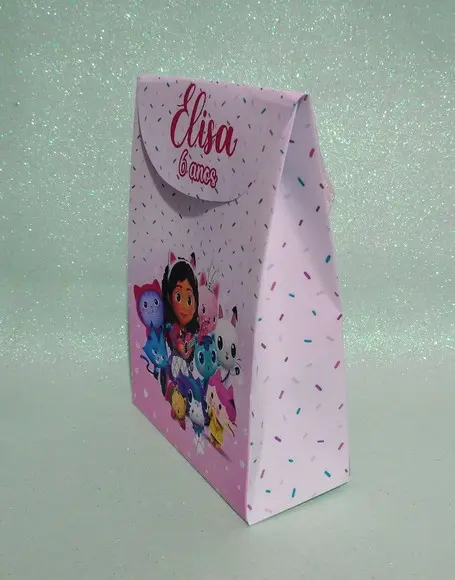 Sacolinha Personalizada Casa Mágica da Gabby