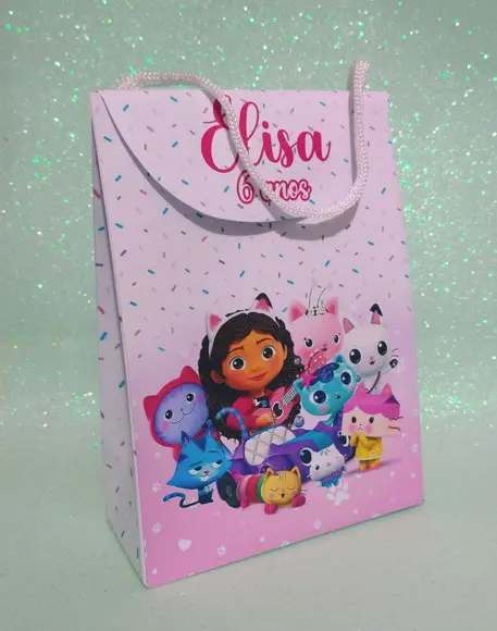 Sacolinha Personalizada Casa Mágica da Gabby