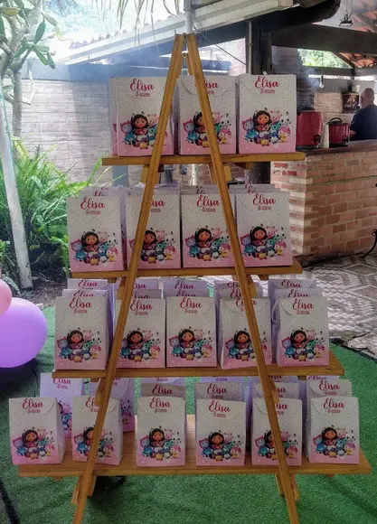 Sacolinha Personalizada Casa Mágica da Gabby