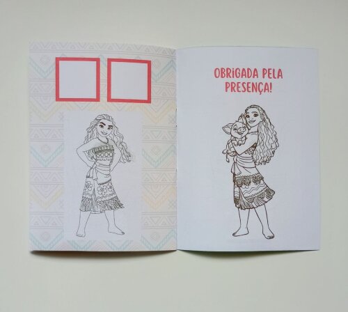 Álbum de Figurinhas e Livrinho de Colorir Lembrancinha Personali