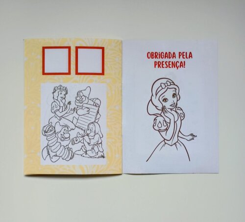 Álbum de Figurinhas e Livrinho de Colorir Lembrancinha Personali