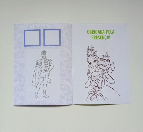Álbum de Figurinhas e Livrinho de Colorir Lembrancinha Personali
