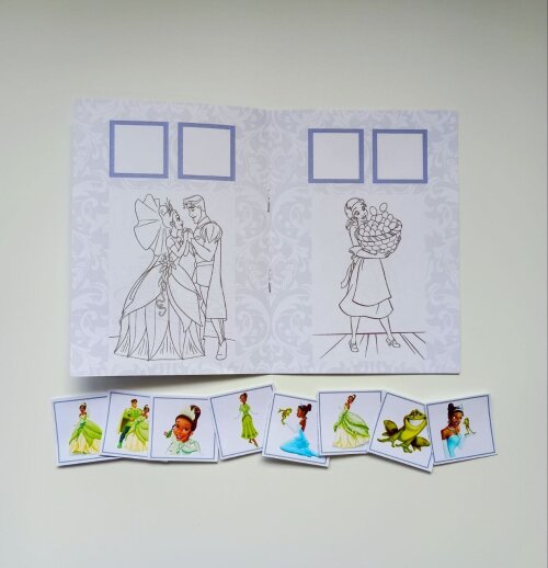 Álbum de Figurinhas e Livrinho de Colorir Lembrancinha Personali