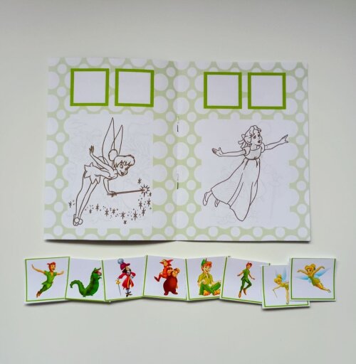 Álbum de Figurinhas e Livrinho de Colorir Lembrancinha Personali