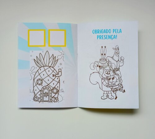 Álbum de Figurinhas Livrinho de Colorir Lembrancinha Personaliza