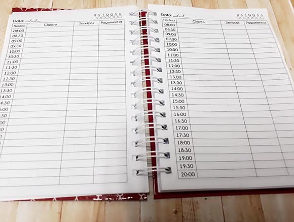 AGENDA DE AGENDAMENTO MANICURE PERSONALIZÁVEL