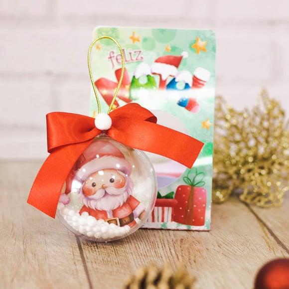 Bola de Natal Acrílica Personalizada