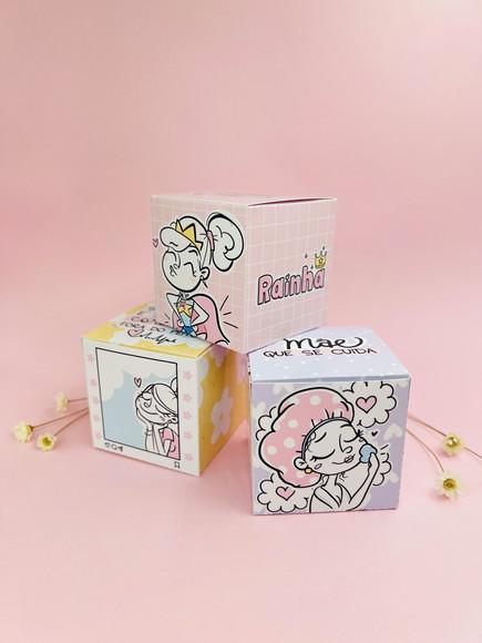 Caixa Cubo Dia das Mães