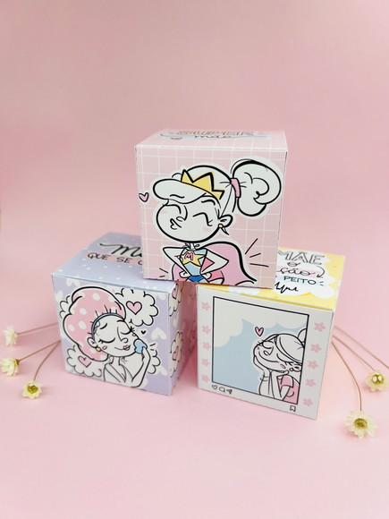 Caixa Cubo Dia das Mães