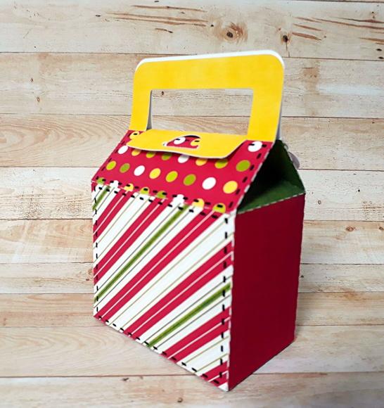 Caixa de Natal com Alça